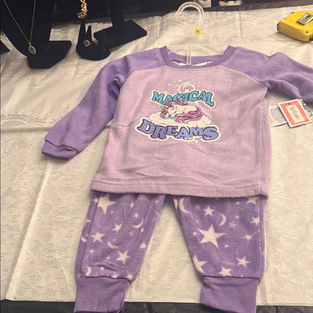 Kidgets Magical Dreams Lavender Pajama Set